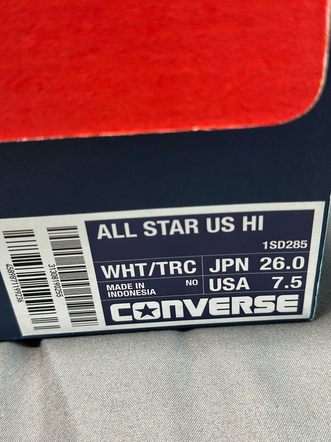 컨버스 재팬 올스타 US ORIGINATOR 하이 260 화이트 상품이미지7