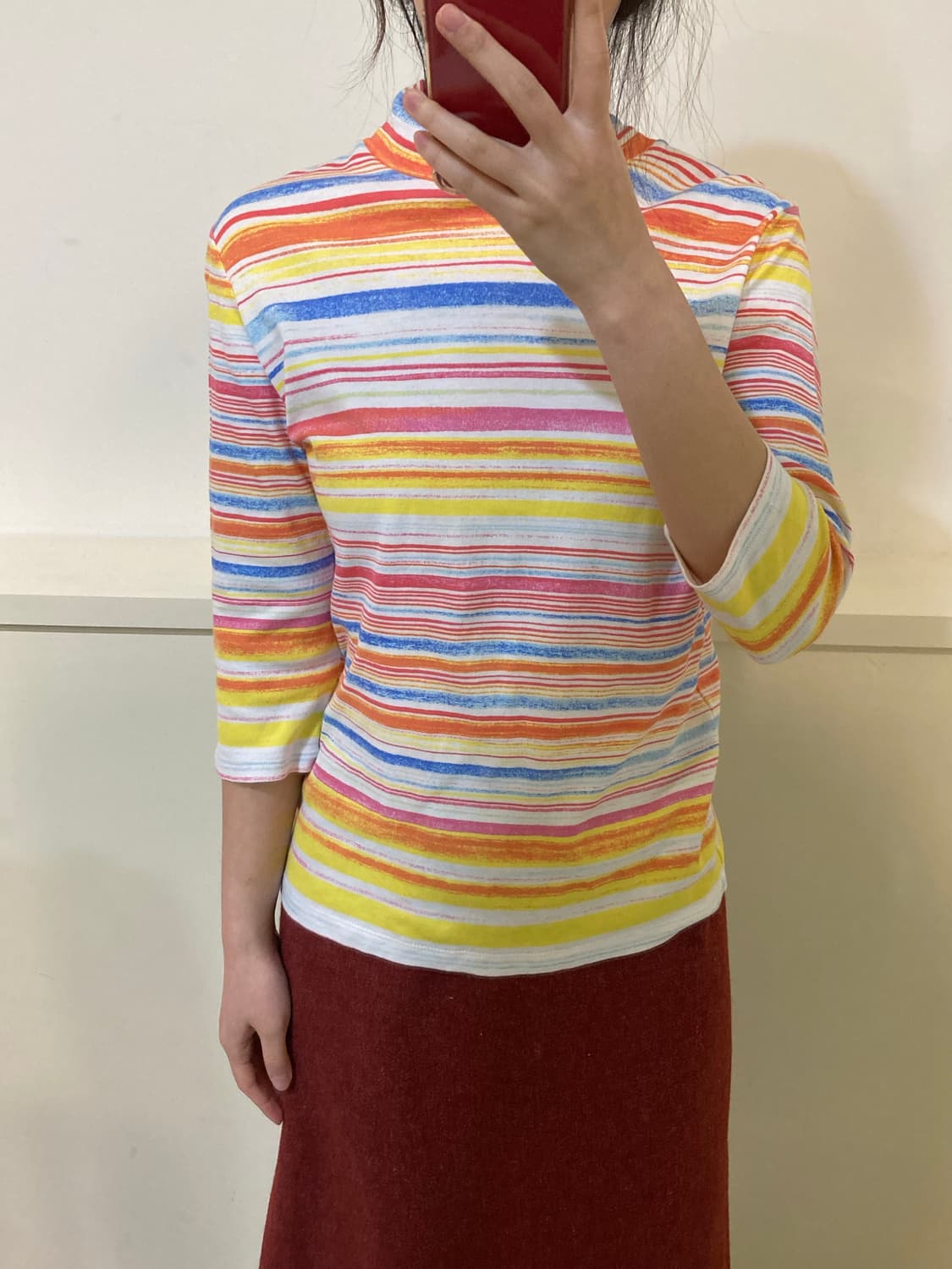 베이직 스트라이프 이너탑 상품이미지7