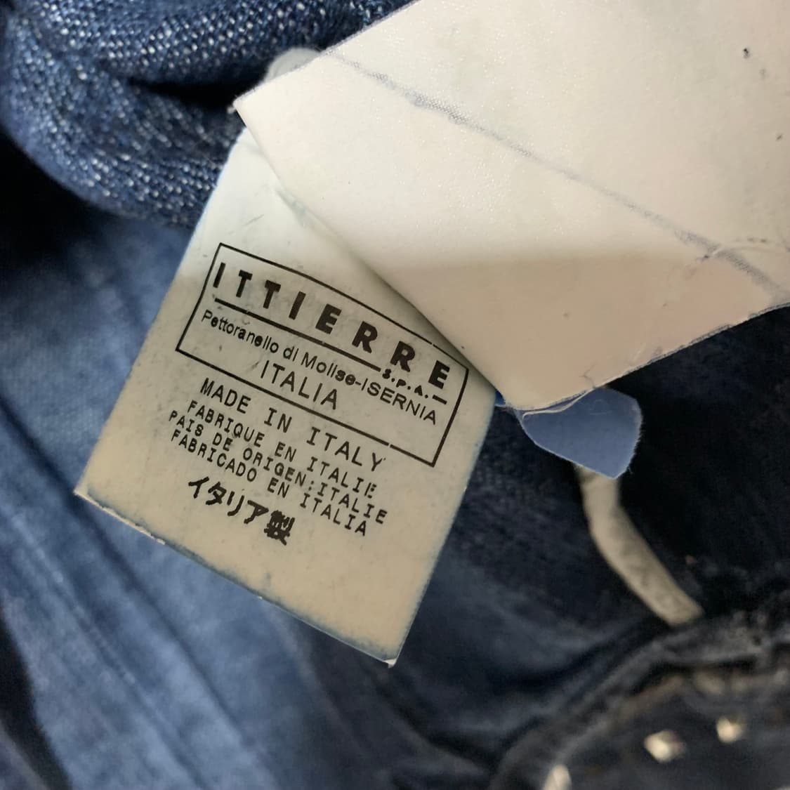 저스트 카발리 데님 스터드 7부 소매 재킷 상품이미지10