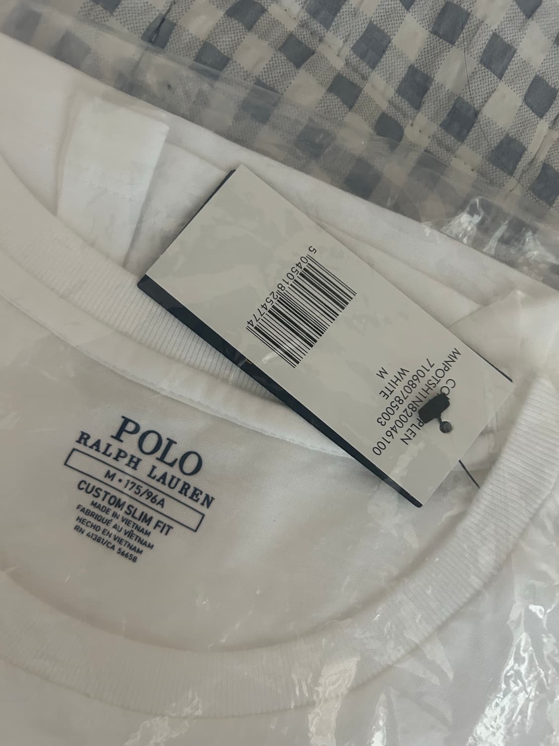 폴로 반팔 흰색 새상품 상품이미지2