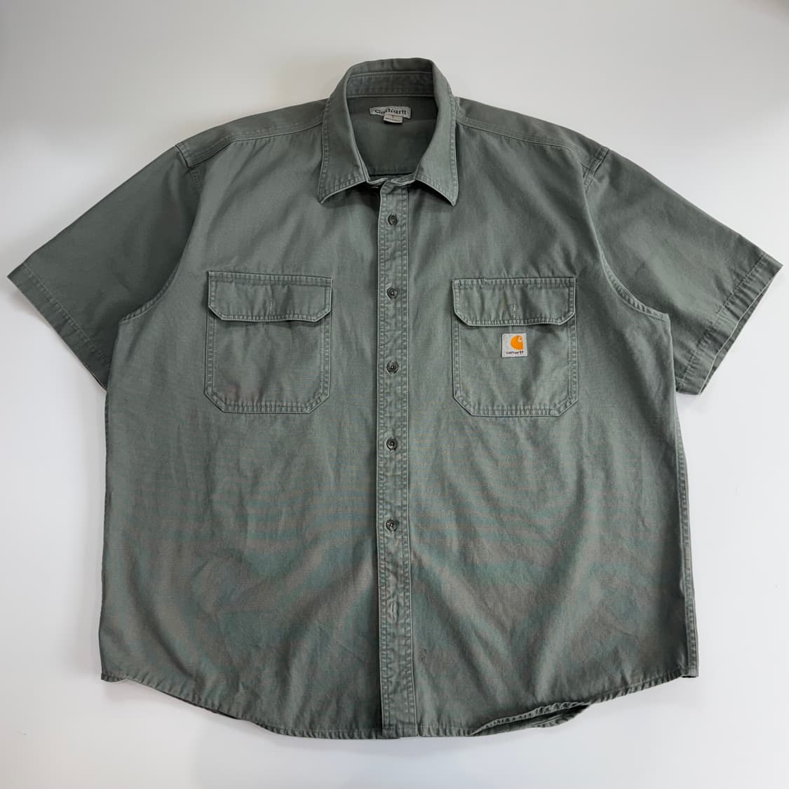 Carhartt 칼하트 원포켓 카키 반팔셔츠   상품이미지3