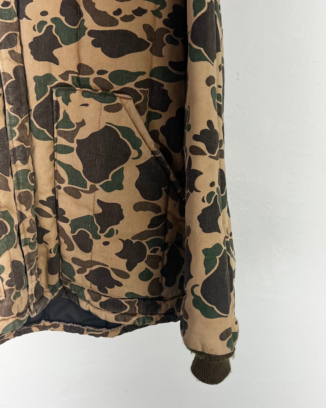 키 임페리얼 카모 us army 코듀로이 카라 다운 자켓 상품이미지5