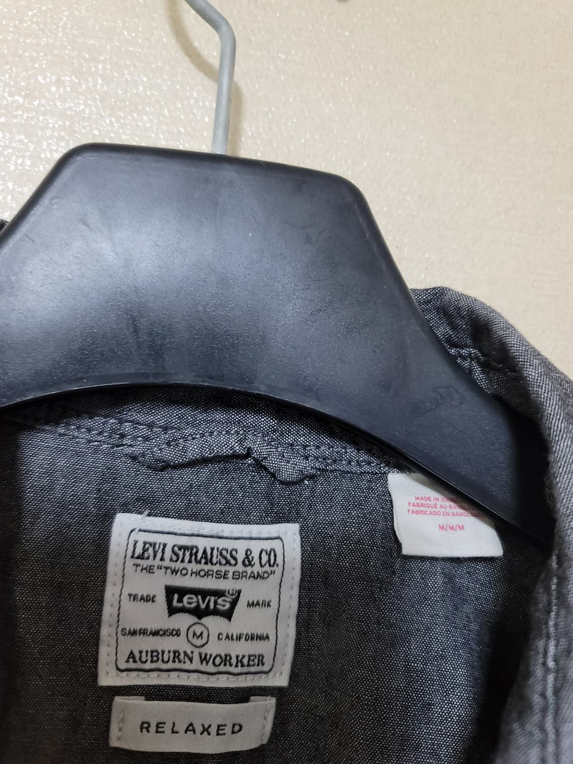 리바이스 데님 워커셔츠 상품이미지5