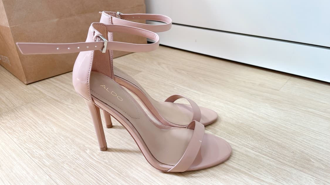 ALDO Polesia 알도 누드 베이지 스트랩 샌들 하이힐 상품이미지1