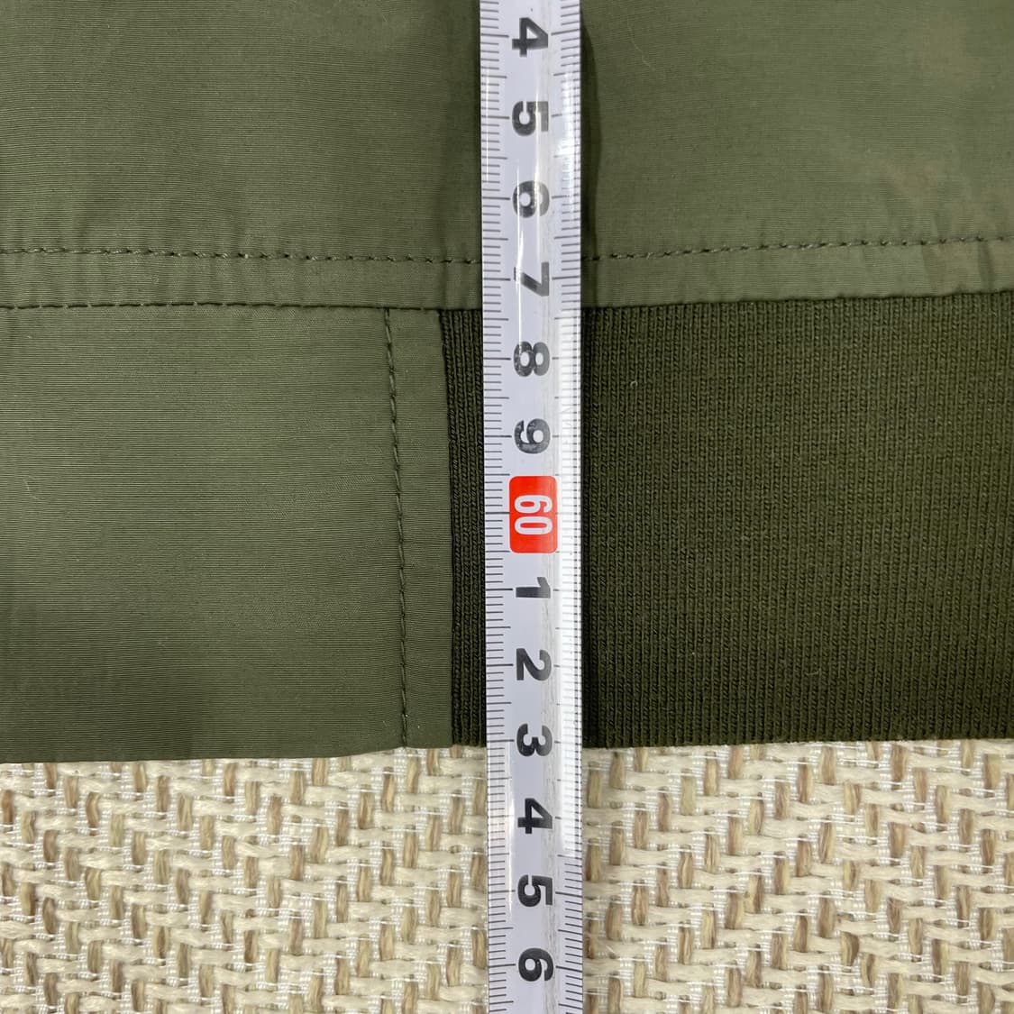 NII 항공점퍼 카키/블랙 S 상품이미지7