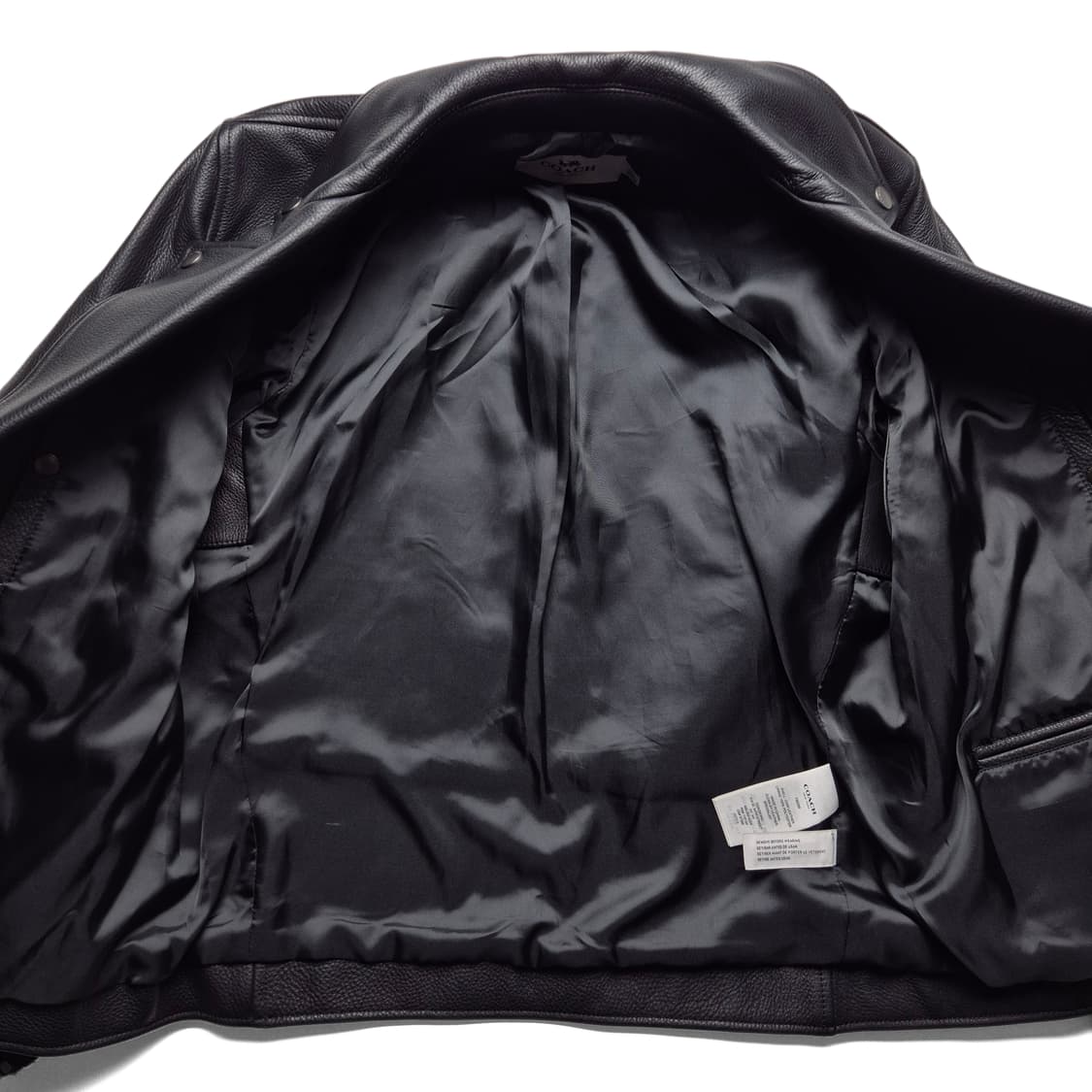 [S] 코치 16fw 소가죽 라이더 자켓 상품이미지8