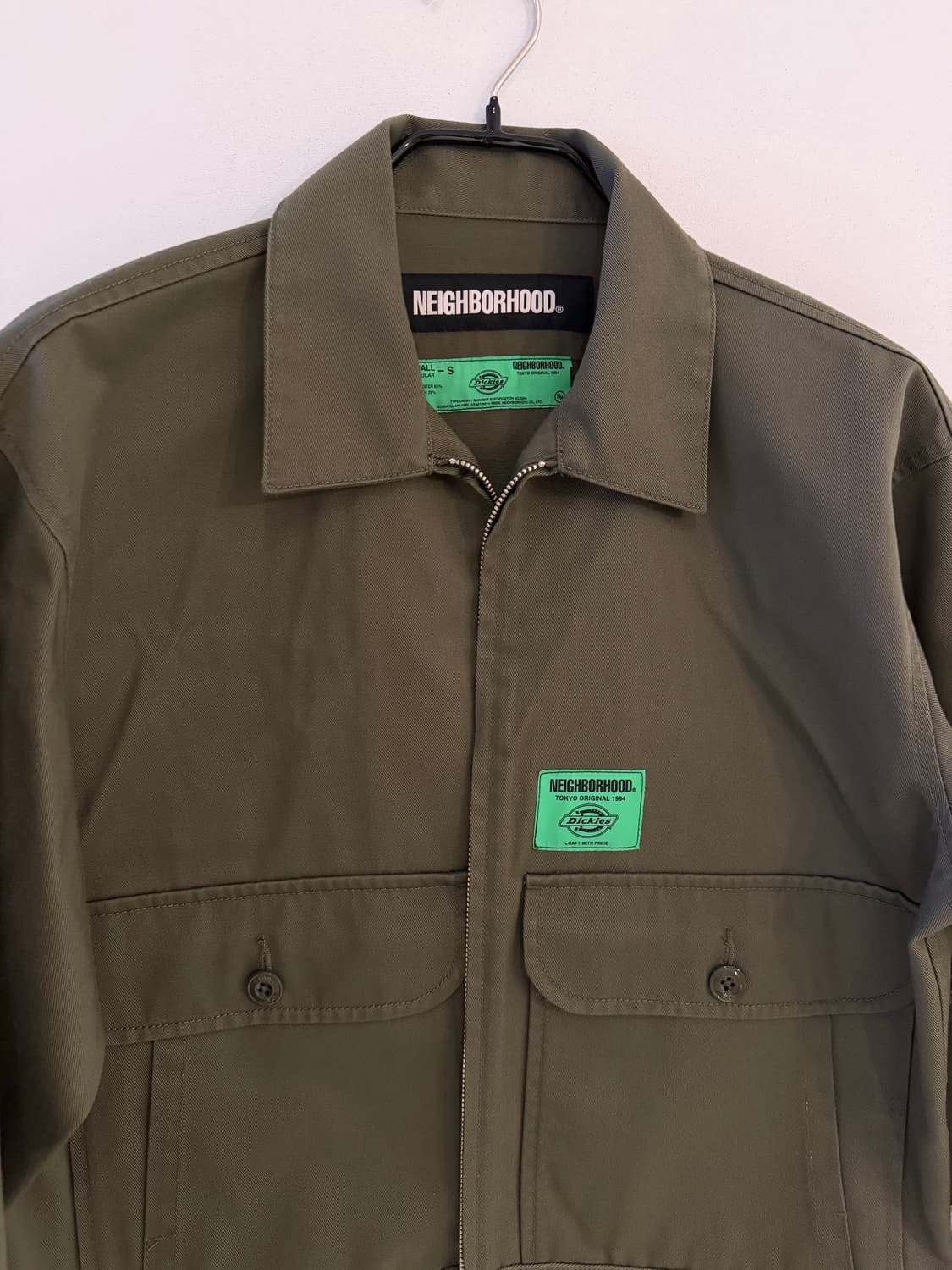 새상품)) 네이버후드 x 디키즈 zip 워크자켓 상품이미지4