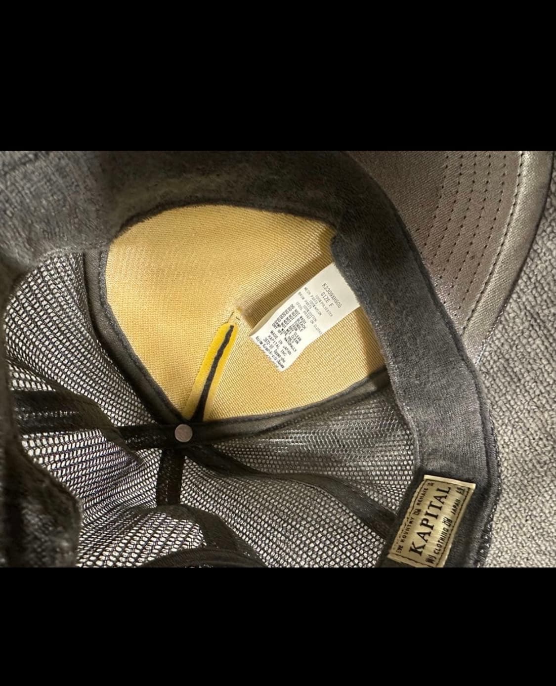 캐피탈 트러커캡 상품이미지3