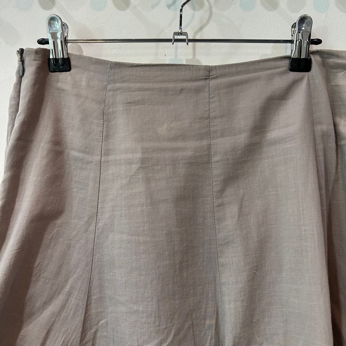 그런지 디테일 언발 스커트 상품이미지9