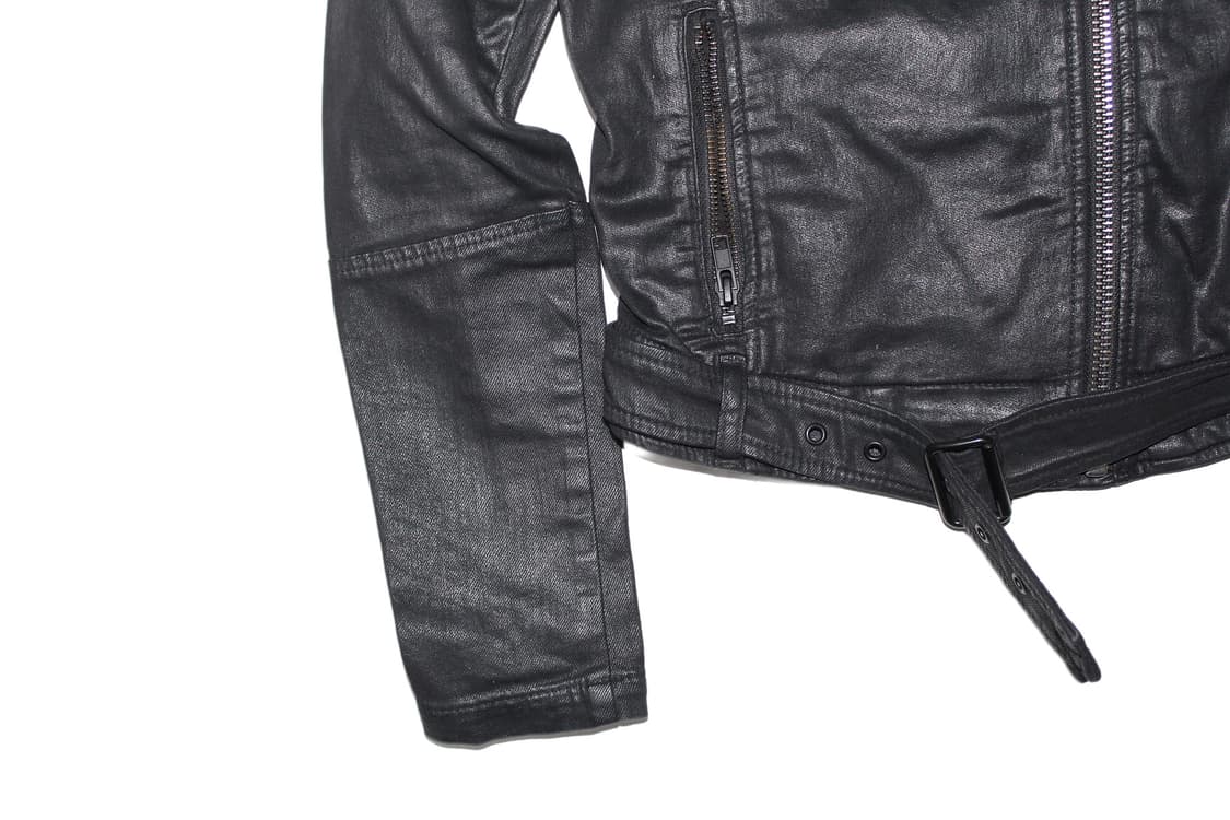 디젤 코티드 바이커 자켓  상품이미지3