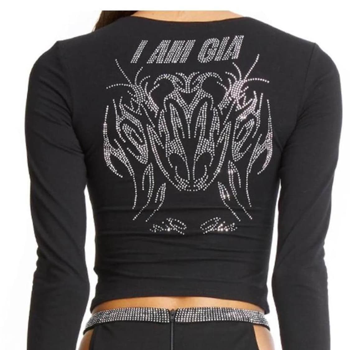 [I.AM.GIA] Charity top (BK) 상품이미지3