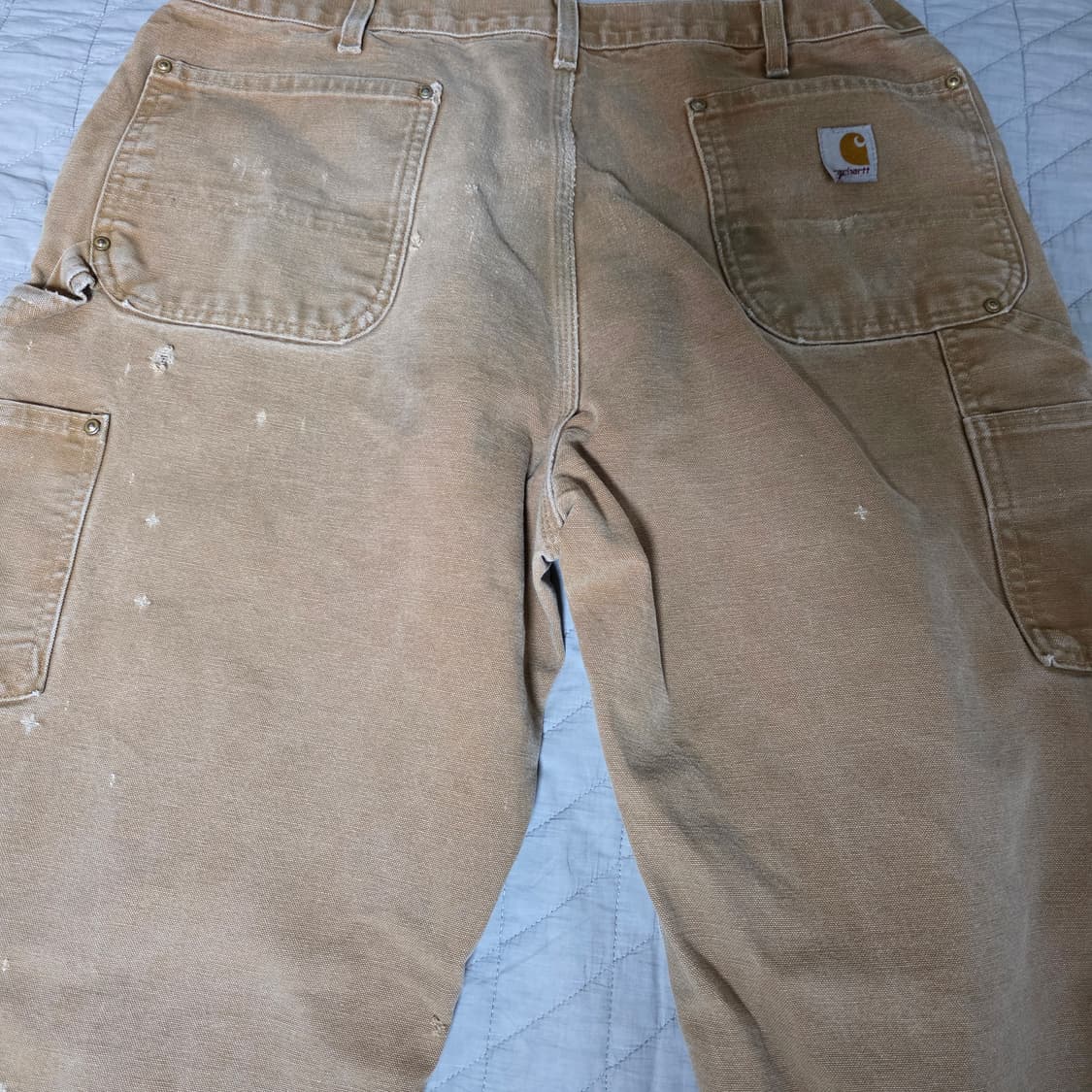 [38X30] 칼하트 더블니 B01 BRN 워크팬츠 쿨컨디션 T-7 상품이미지5