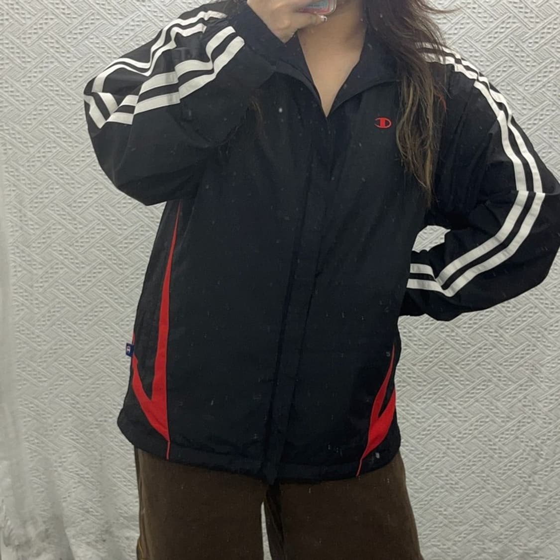 챔피온 올드스쿨 약기모 윈드브레이커 바람막이 105 C06010 상품이미지1