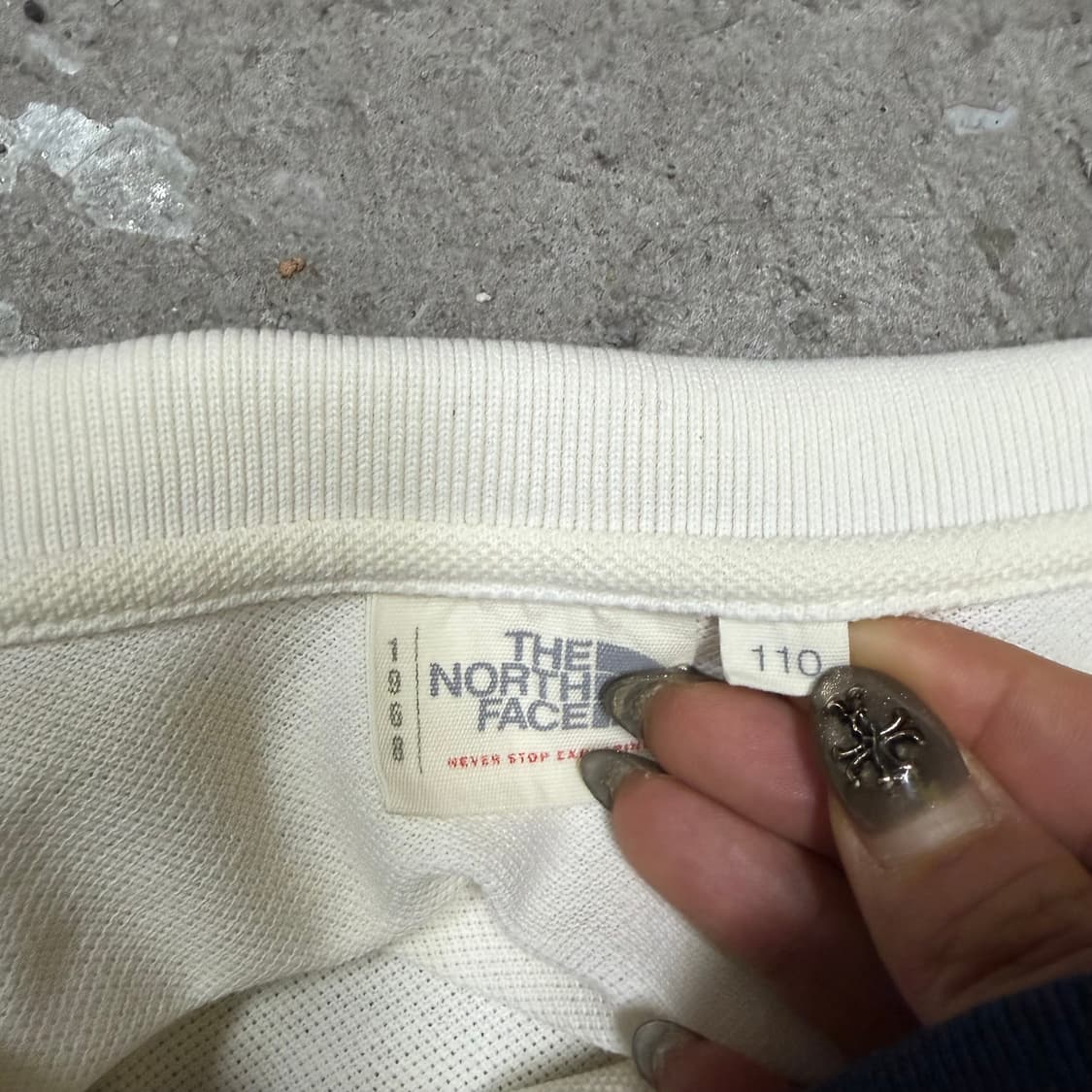 노스페이스 카라 반팔티[2551] 상품이미지5