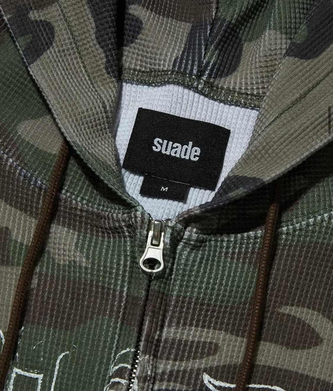 스웨이드 카모 후드집업 상품이미지5