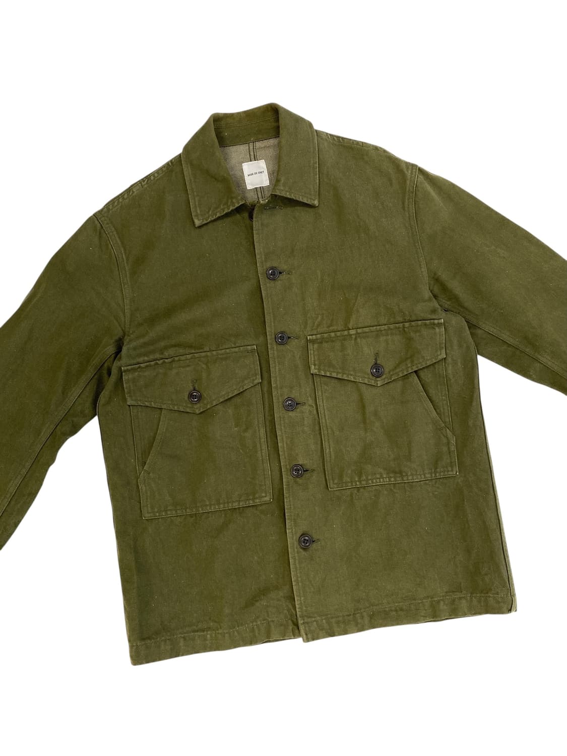 사주 데 크렛 코튼/린넨 밀리터리 자켓 상품이미지3