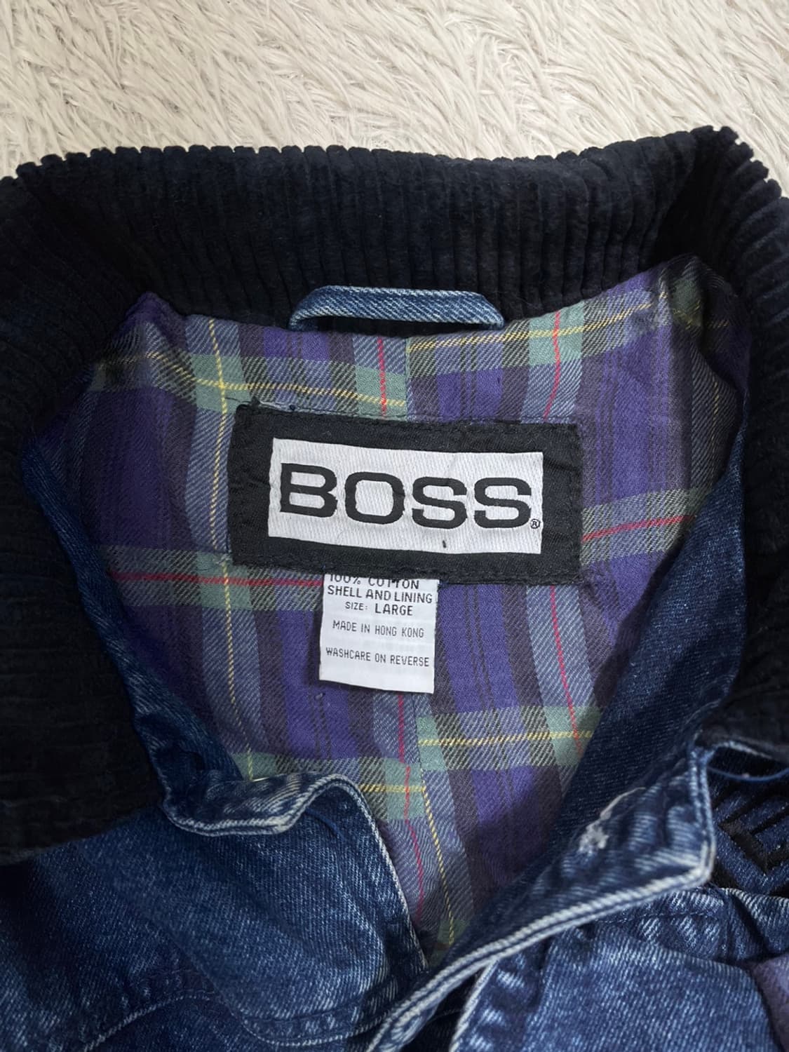 빈티지 데님 헌팅 자켓/#2555 상품이미지7