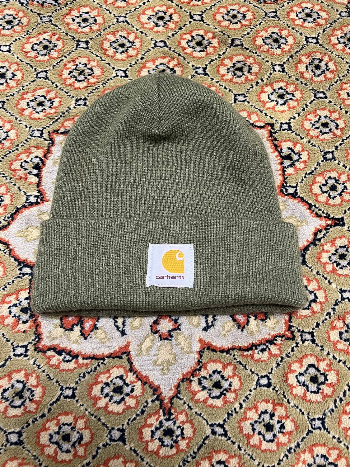 [OS] 칼하트 카키 비니 상품이미지1