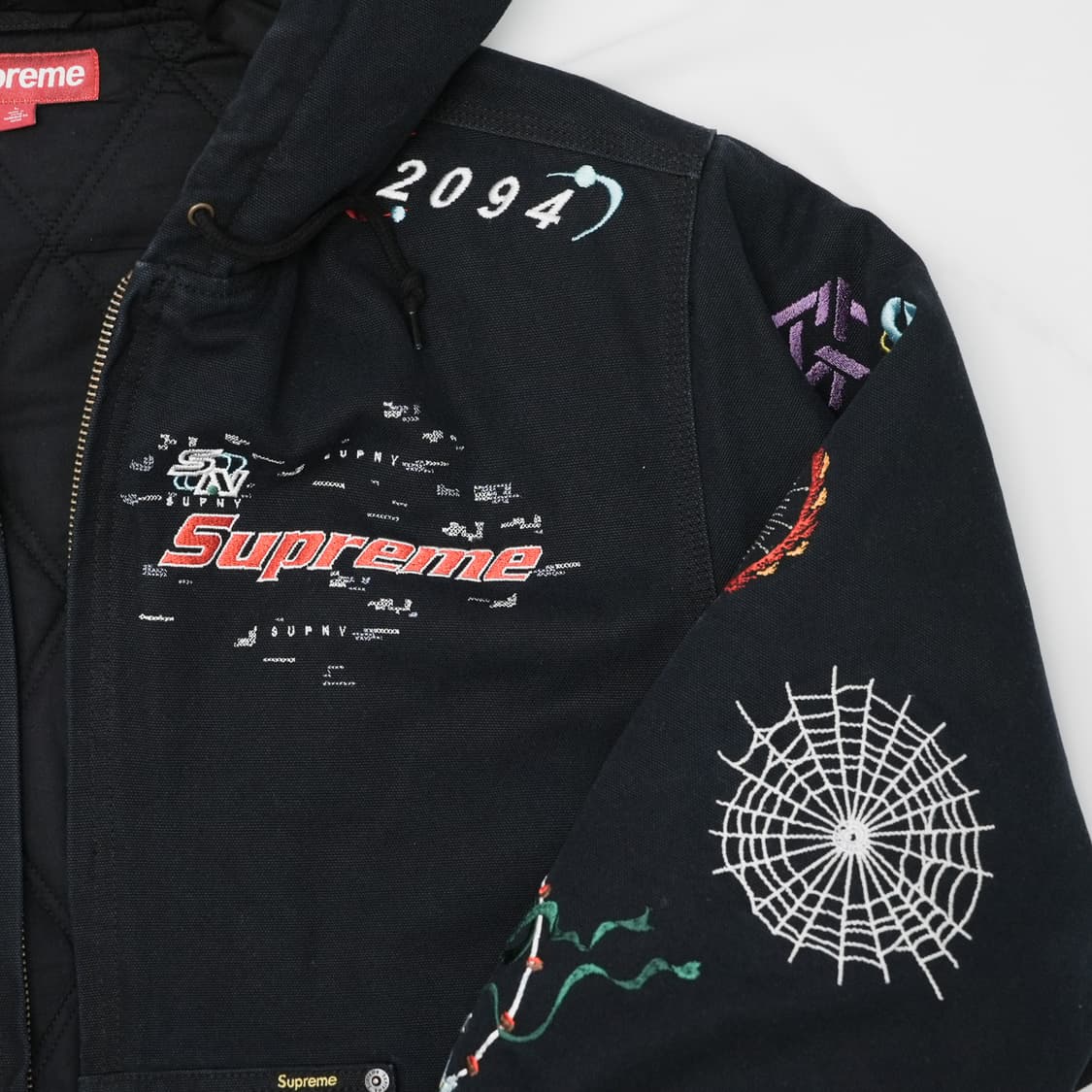 [L] 슈프림 아오이 워크 자켓 블랙 상품이미지3