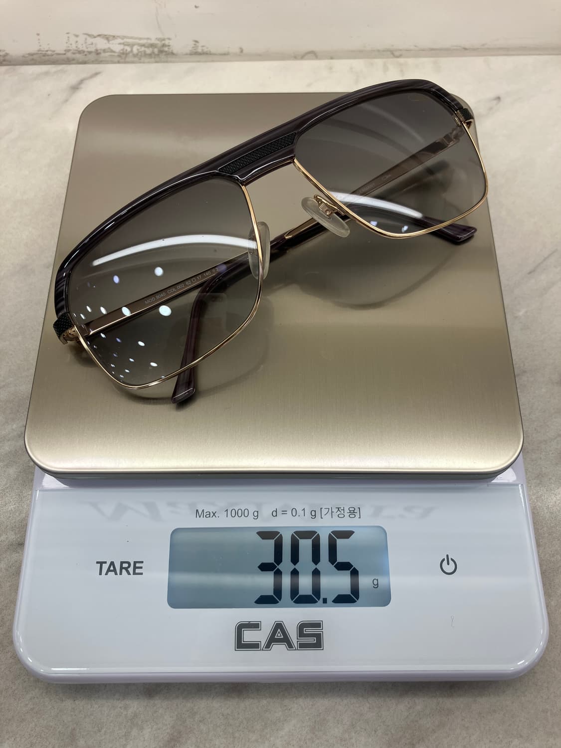 카잘 CAZAL 하금테 디자인 선글라스(31g) 상품이미지10