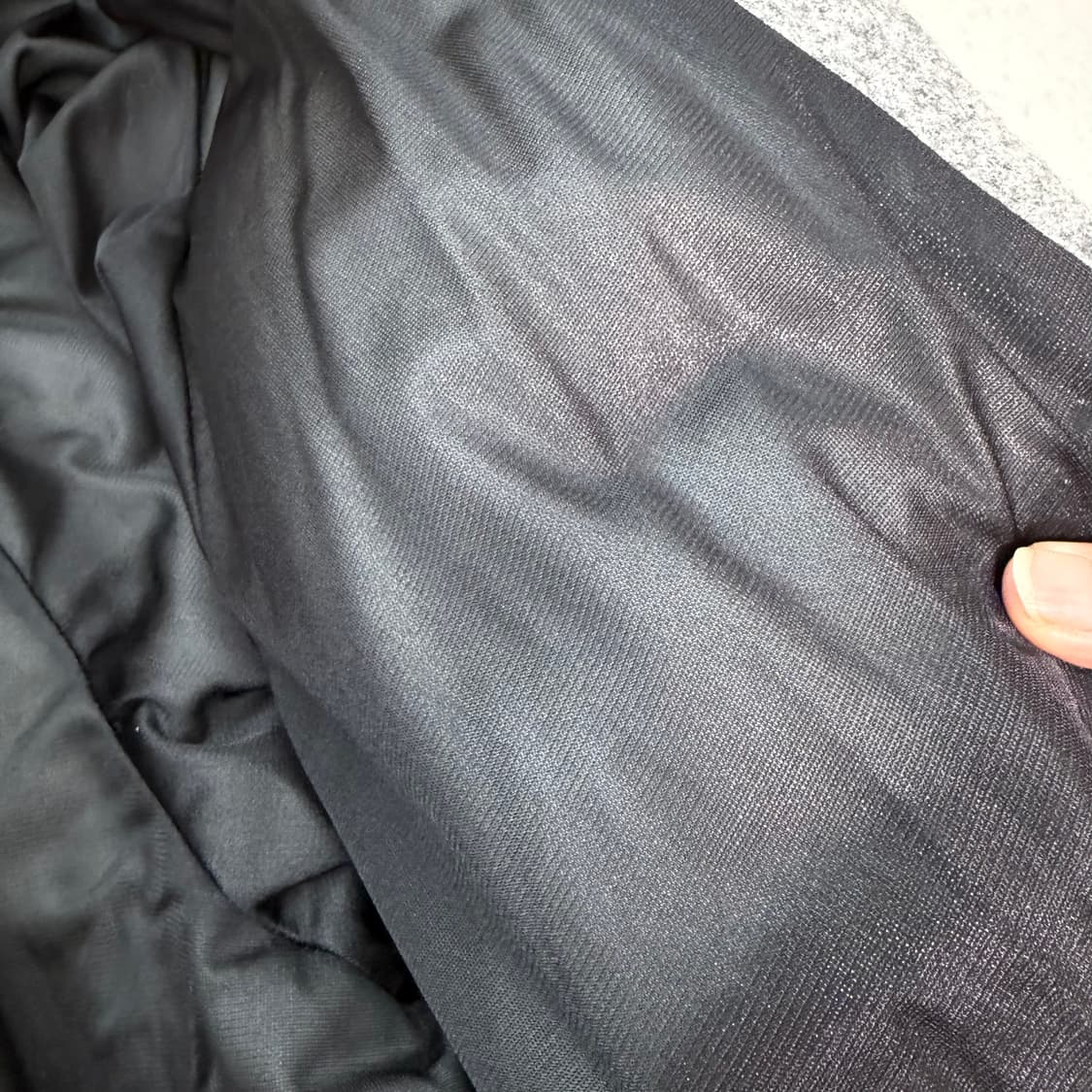 우마뭉 Pure shetland wool puffer jacket 사이즈 상품이미지7