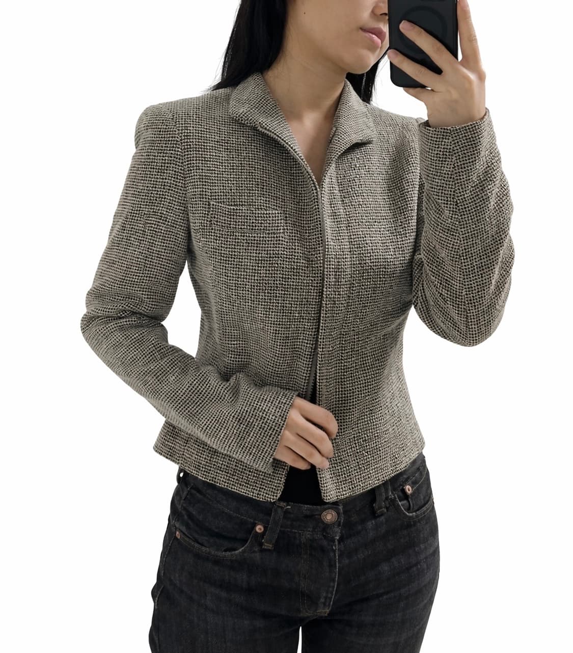 엠페이로 아르마니 크롭 자켓 38 상품이미지3