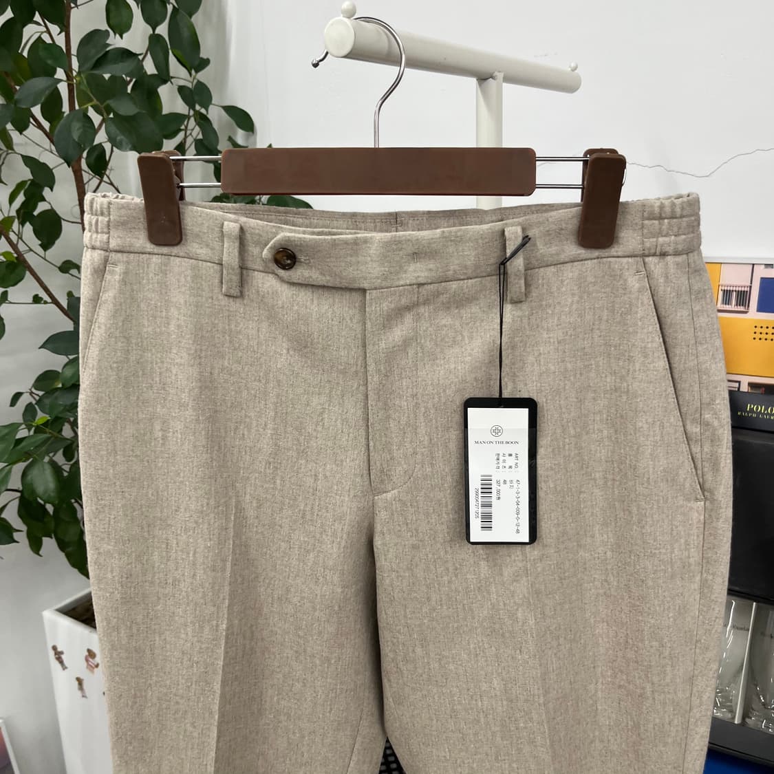 맨온더분 울 팬츠 새상품 48 상품이미지2