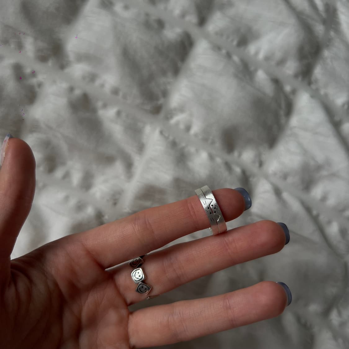 실버 키티 반지 상품이미지6