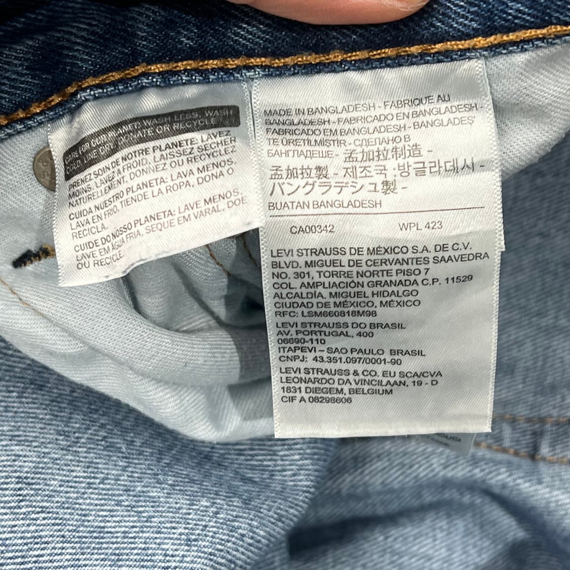 리바이스 505 데님팬츠 s09507 상품이미지6