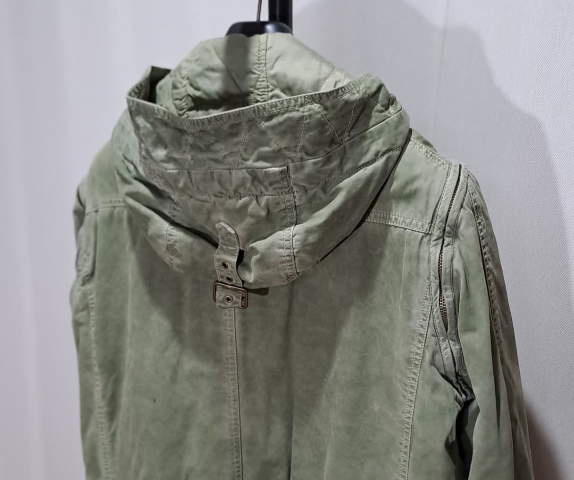 (택포) 디젤 가먼트 워싱 피쉬테일 야상 XL B371 상품이미지5