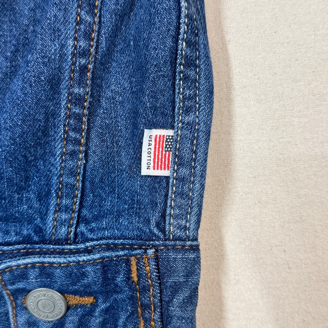 M) 코엔(COEN) USA 코튼 2nd 타입 데님 자켓 상품이미지6