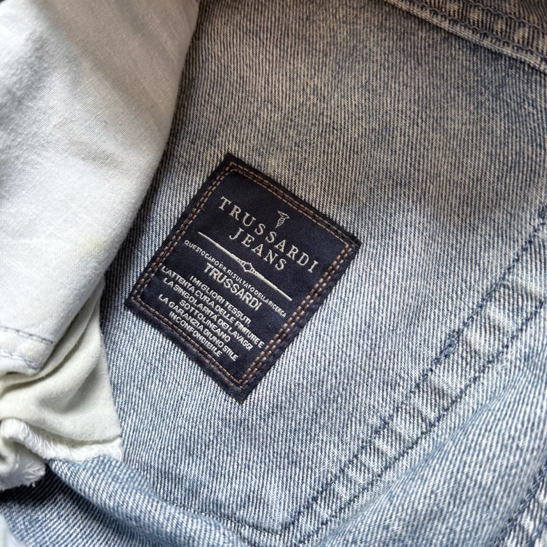 TRUSSARDI JEANS 이탈리아 브랜드 이탈리아생산 청바지 상품이미지9