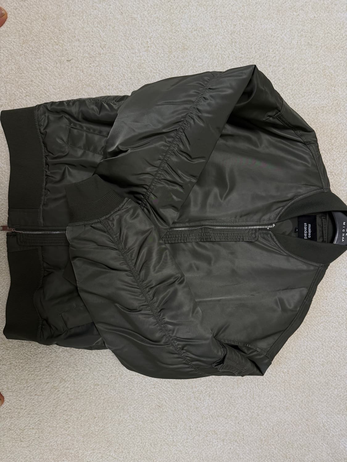 무신사스탠다드 오버사이즈 봄버 ma-1 자켓 M 상품이미지1