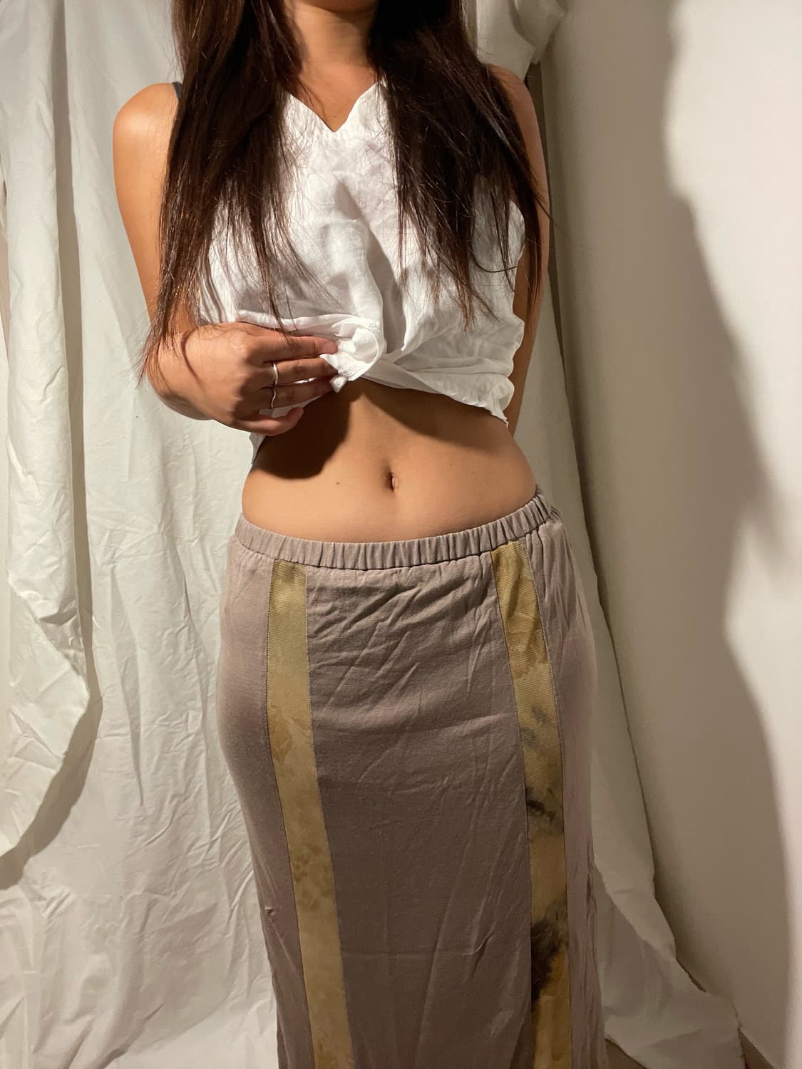 vintage long skirt 상품이미지1