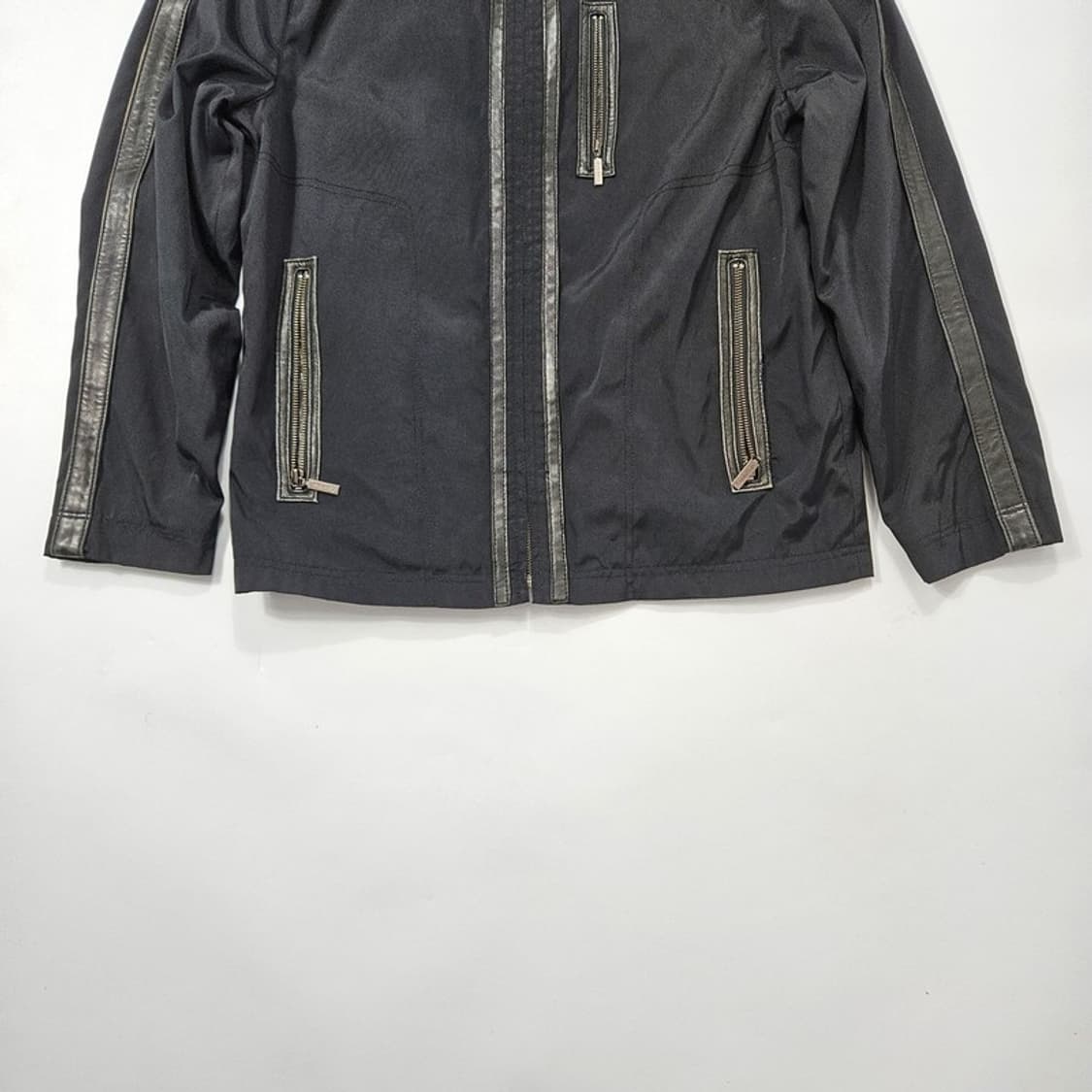 캘빈클라인 리얼레더 나일론 자켓 S 상품이미지4