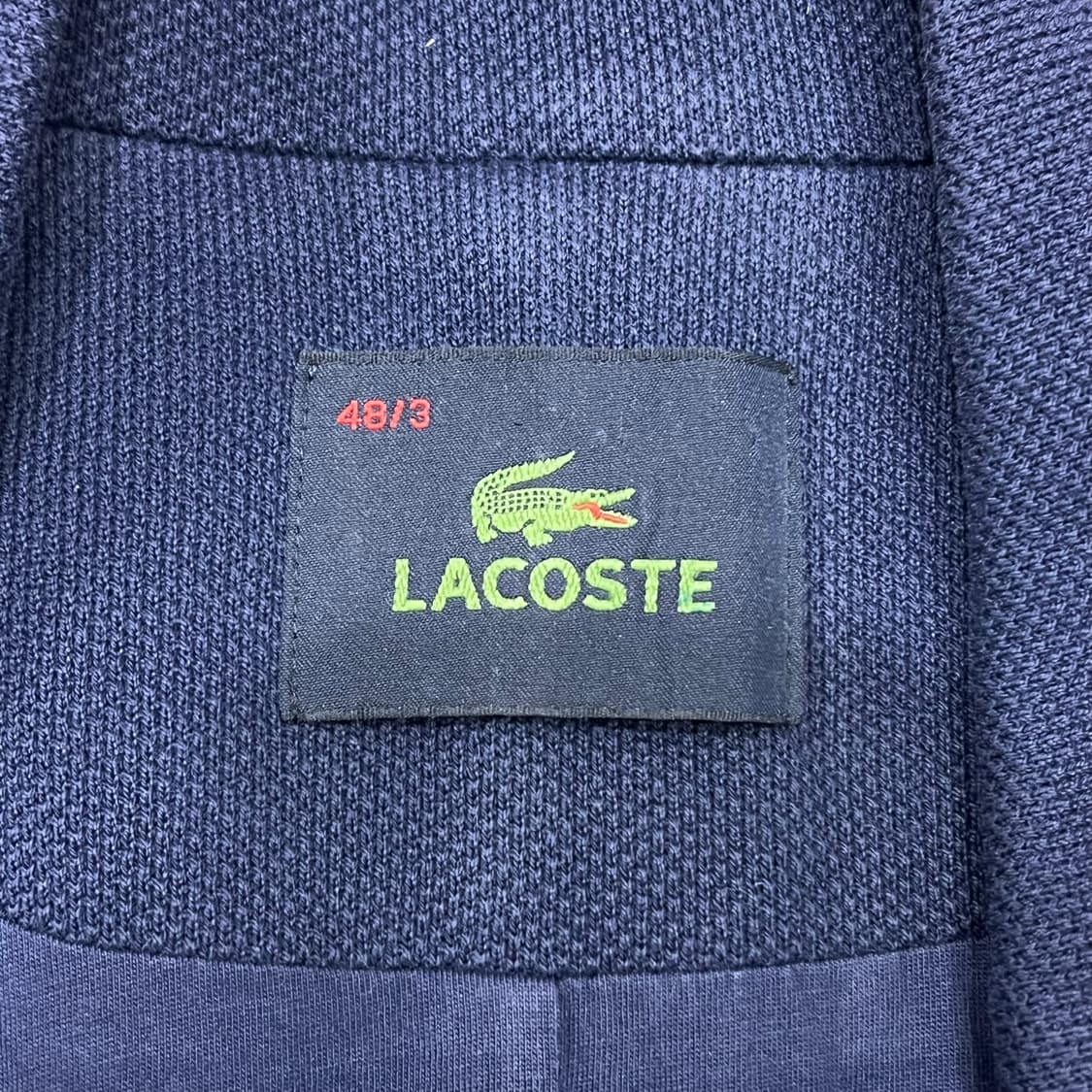 라코스테 로고자수 코튼 블레이저 s08677 상품이미지7