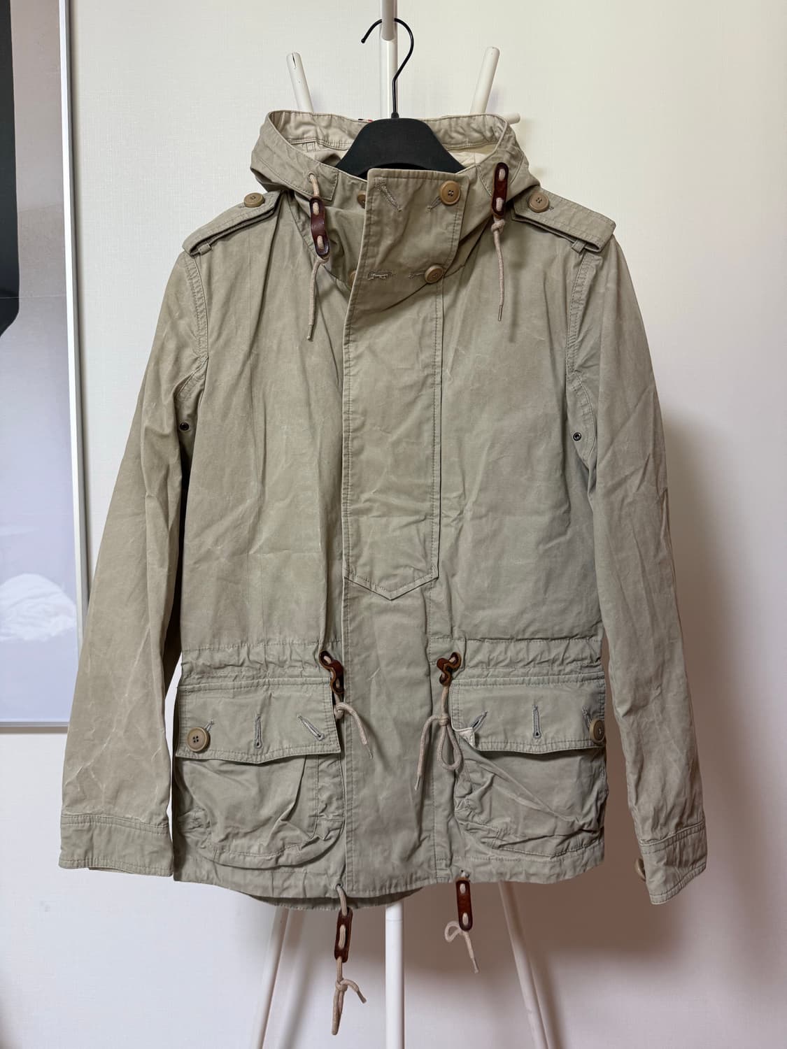 코튼 후드 자켓 상품이미지1