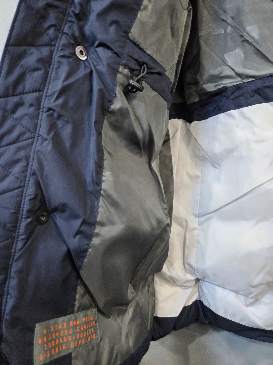 G-Star RAW 패딩 점퍼 네이비 상품이미지9