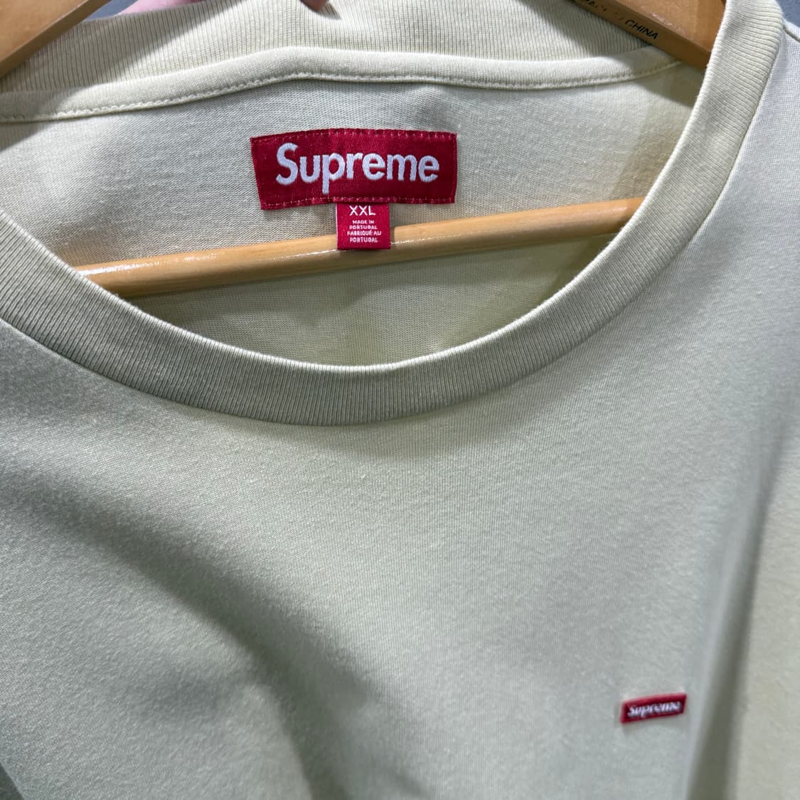 2XL 슈프림 Supreme 미니 박스 로고 롱슬리브 긴팔 티셔츠 상품이미지3