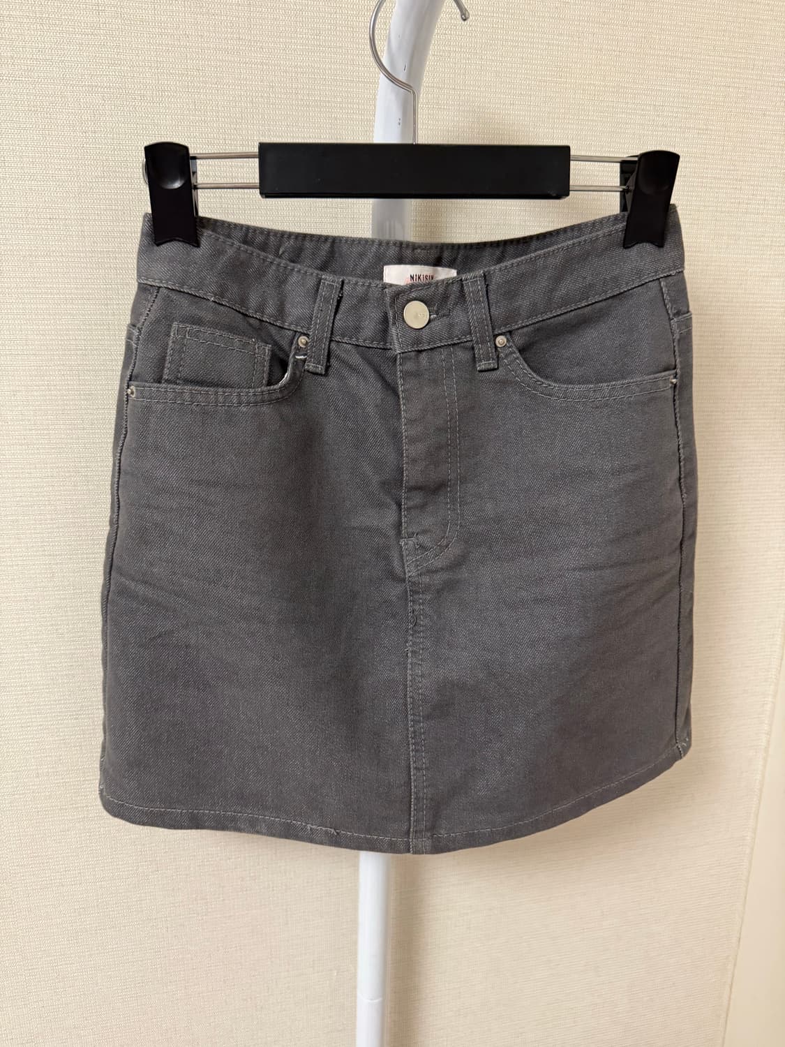 디에이디 그레이 스커트 상품이미지1