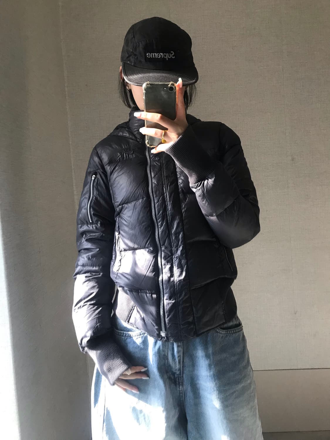 나이키 그레이 패딩 상품이미지3