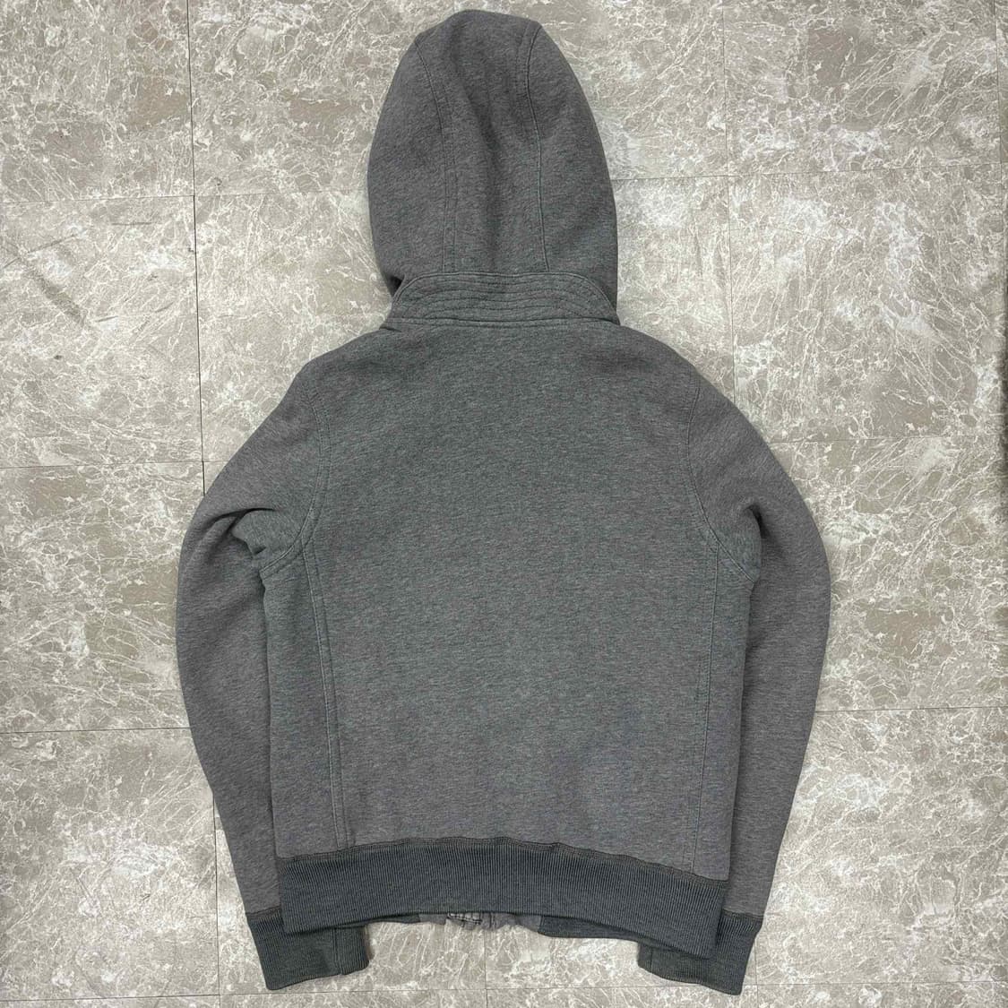 아베크롬비 y2k 울프죠 퍼 대장급 그레이 자켓 후드집업 희귀져지(M) 상품이미지3