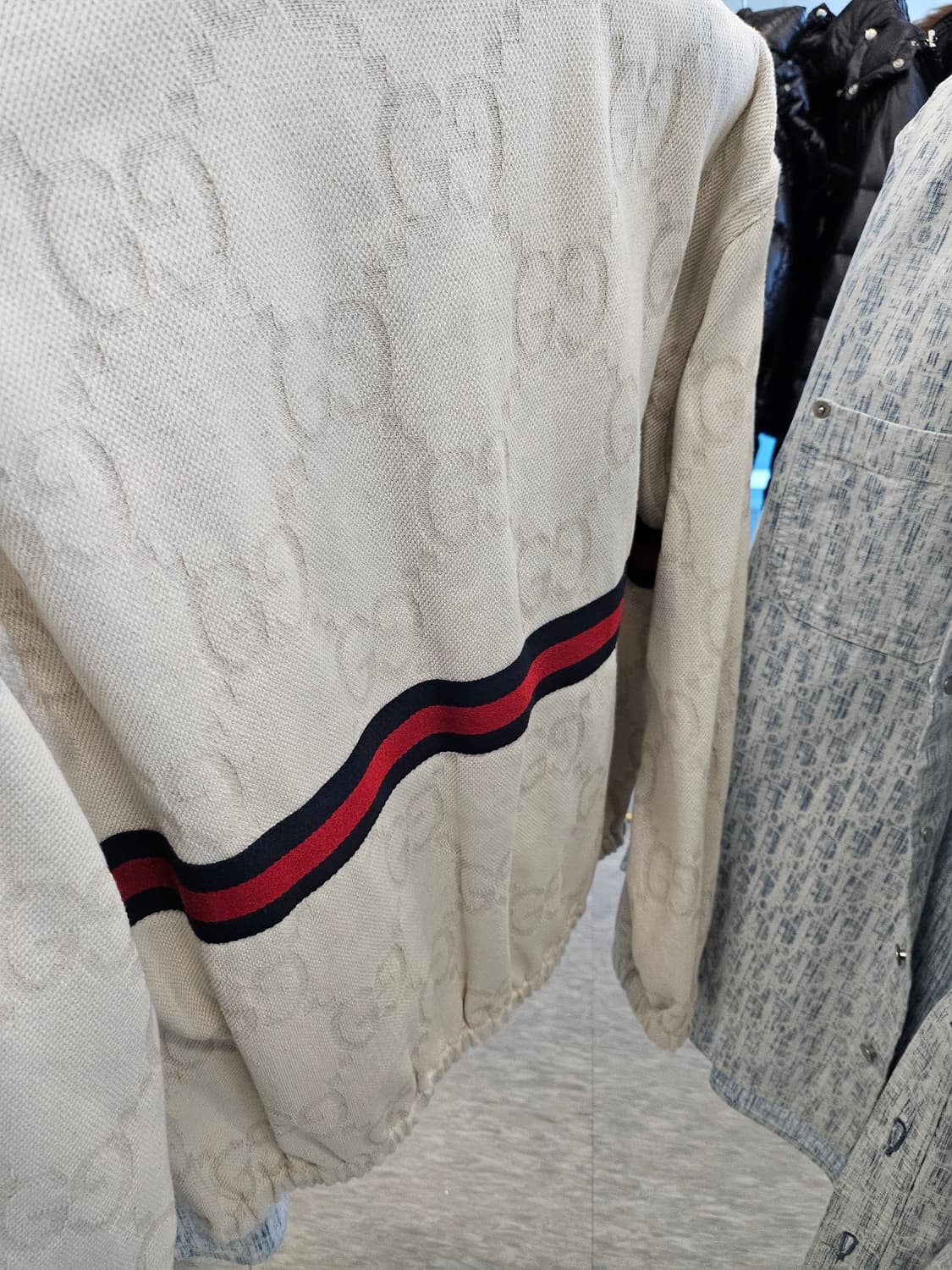 [46]구찌 자카드 데님 트러커 자켓 상품이미지5