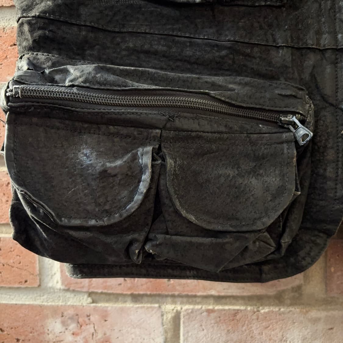 네이처 블랙 피그스킨 유틸리티 베스트 상품이미지7