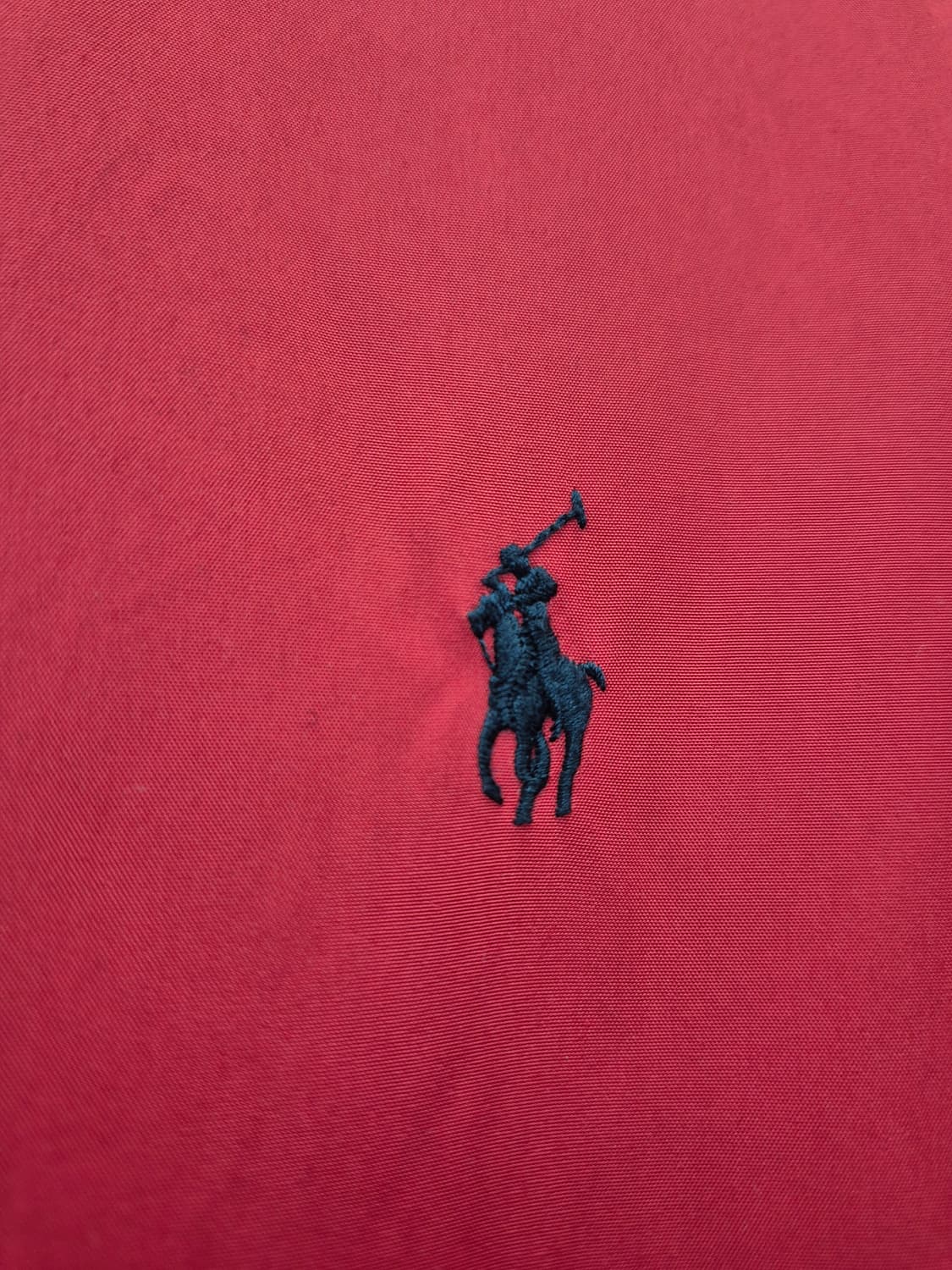 폴로 블루종 기모 레드  자켓 점퍼 / M (정품) 상품이미지2