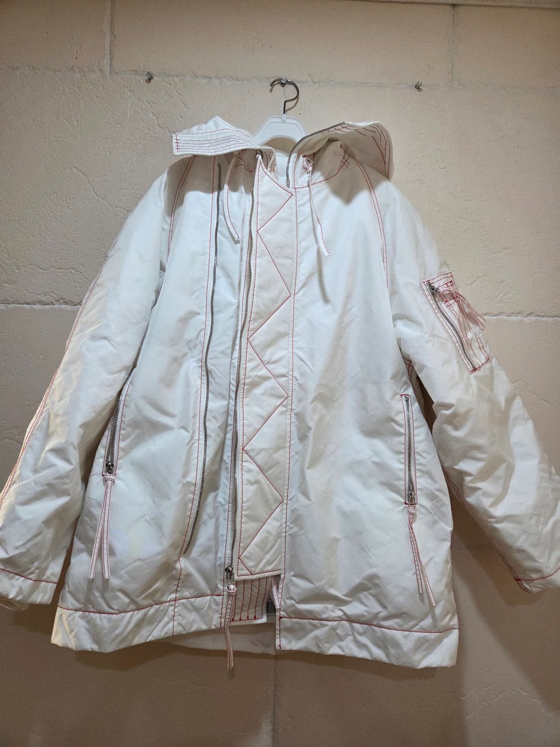 강혁 에어백 더블지퍼 구스다운 파카 새상품 상품이미지1