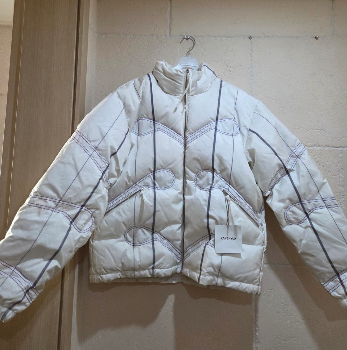 강혁 컬렉션 6 퀄팅 에어백 구스 다운 자켓 새상품 상품이미지1