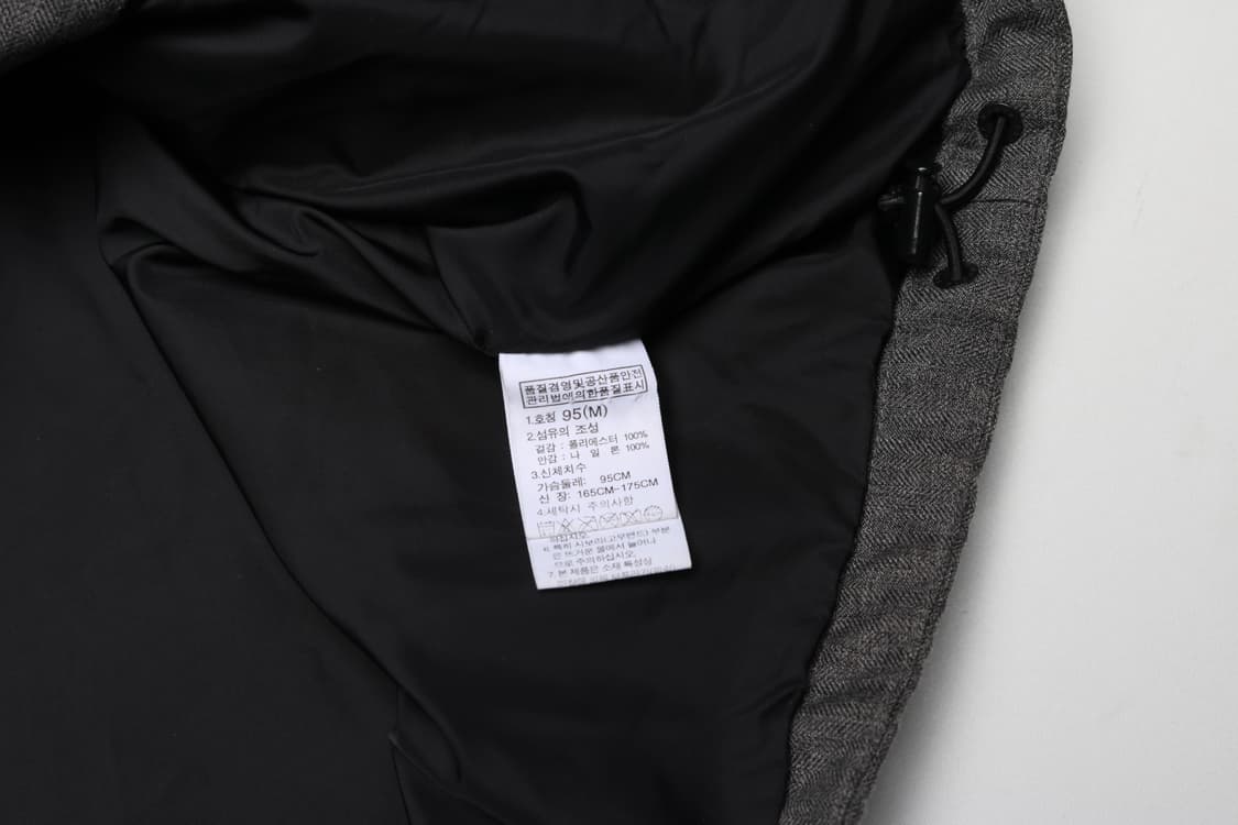 [M] 노스페이스 화이트라벨 디지털 그레이 바람막이 자켓 상품이미지5