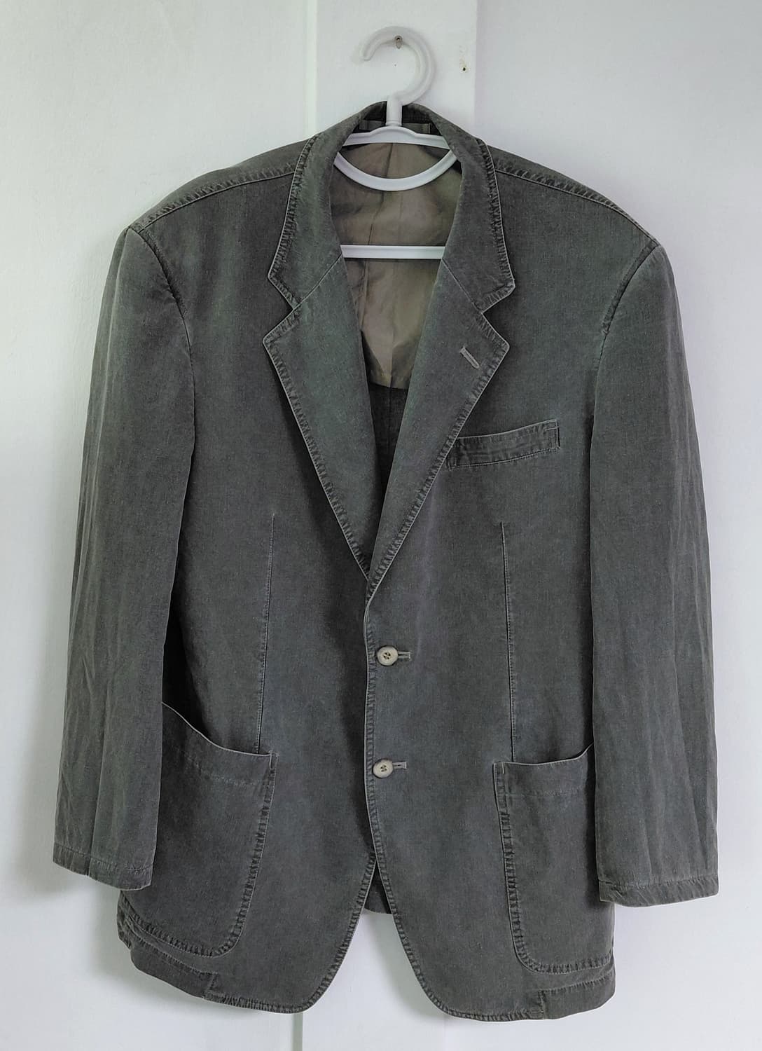 [L] JEAN GERARD HOMME 린넨 텐셀 워싱 자켓 상품이미지1
