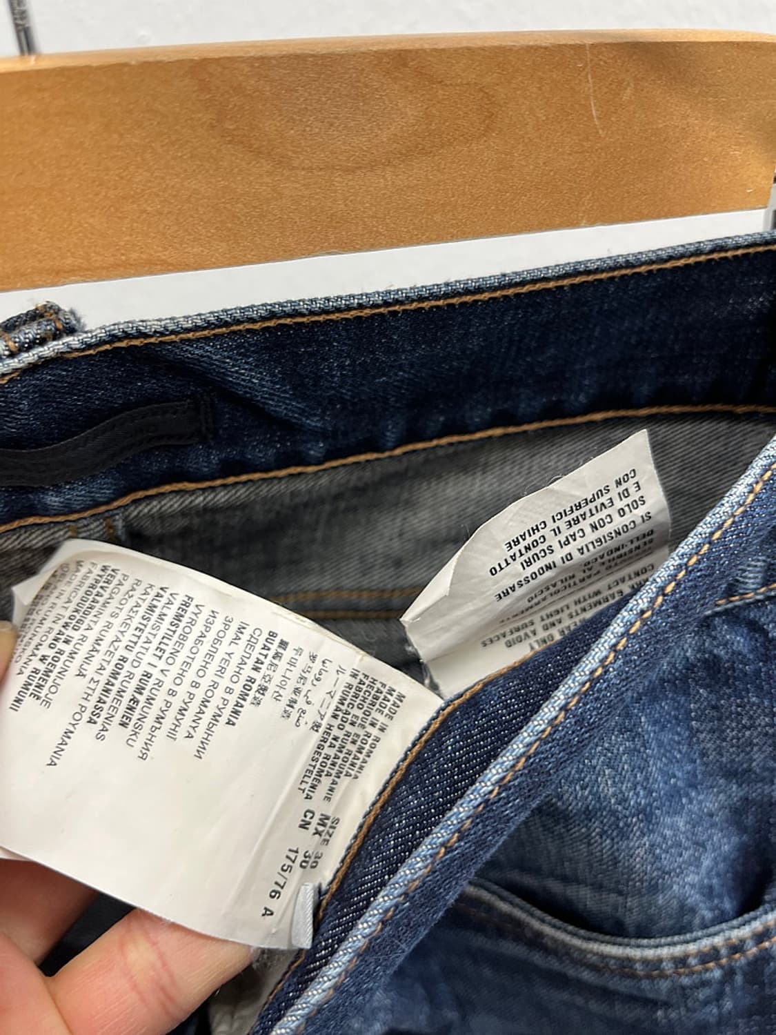 30) 프라다 크롭 워싱진  상품이미지7